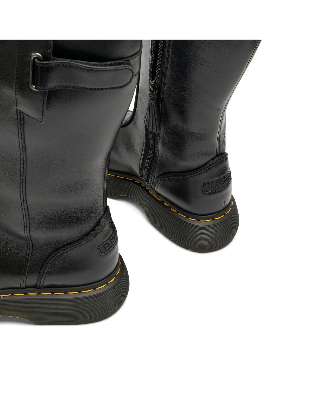 Dr. Martens Black Buzz Hi Boots