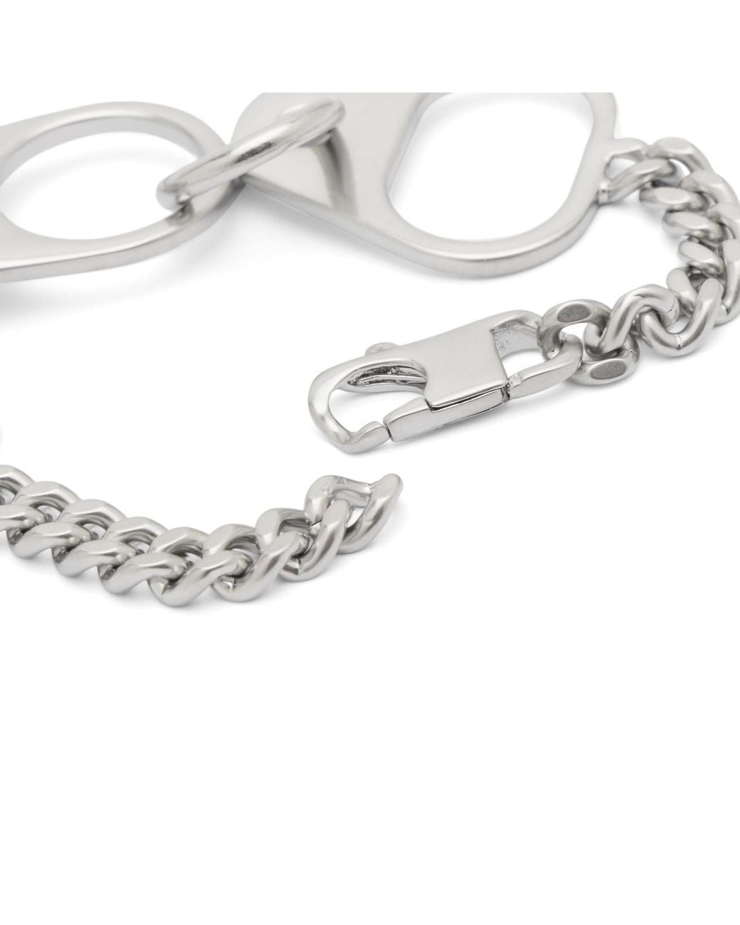 Maison Margiela Metallic Mm6 Bottle Top Bracelet for men