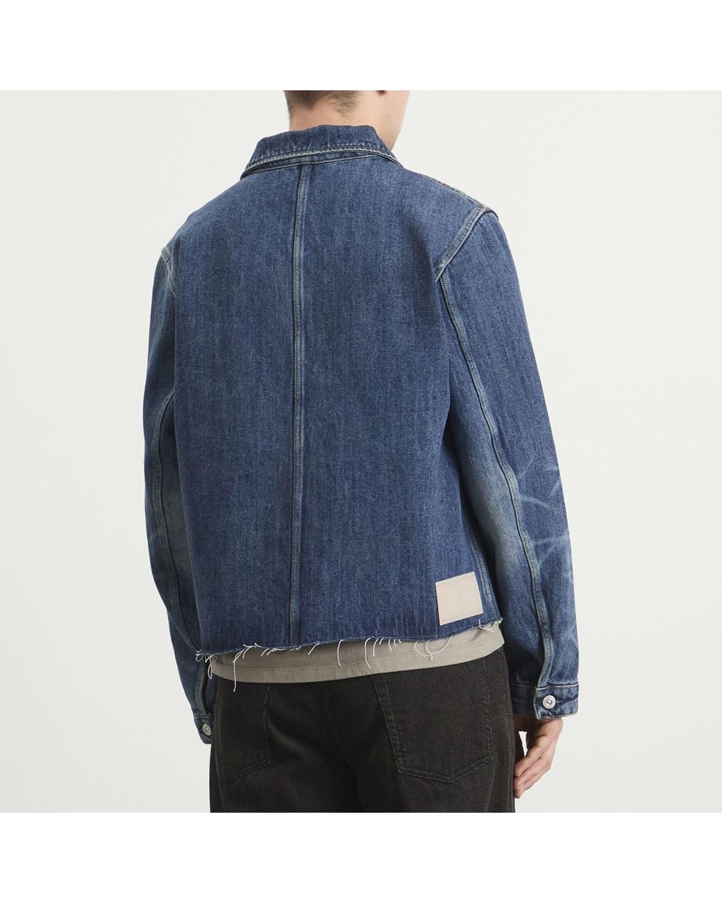Our Legacy Blue Cut Rebirth Denim Jacket for men