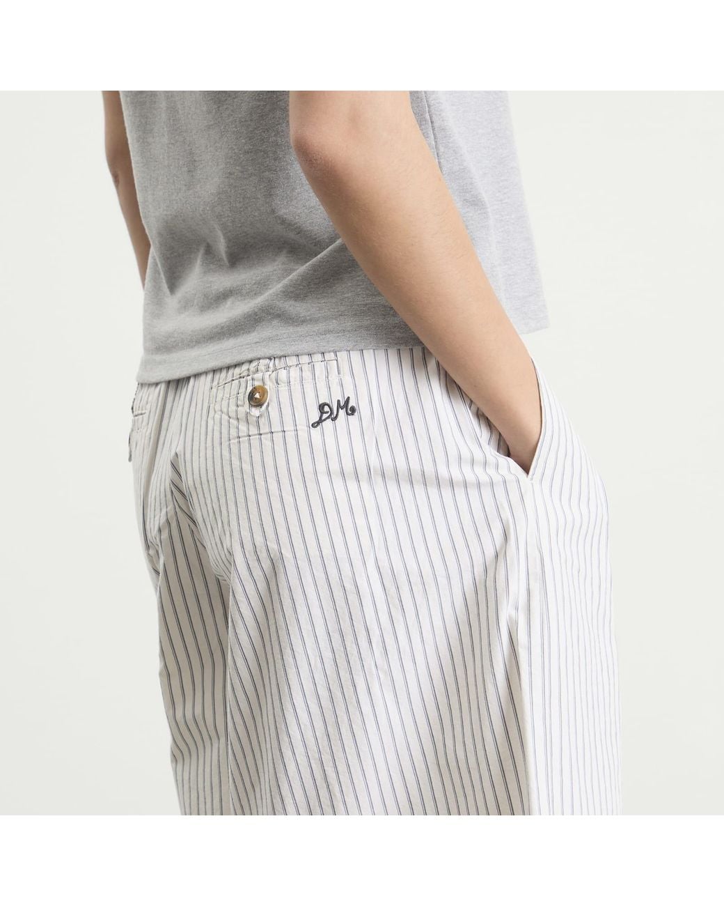 Damson Madder White Ambrosia Shorts