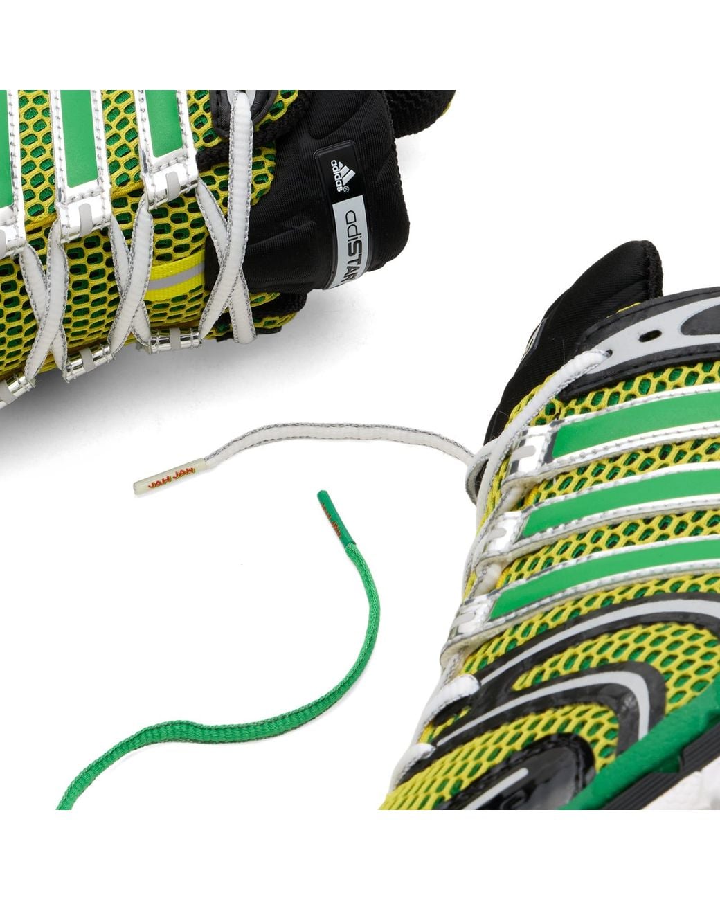 Adidas Green X Jah Jah Adistar Control 5 Sneakers for men