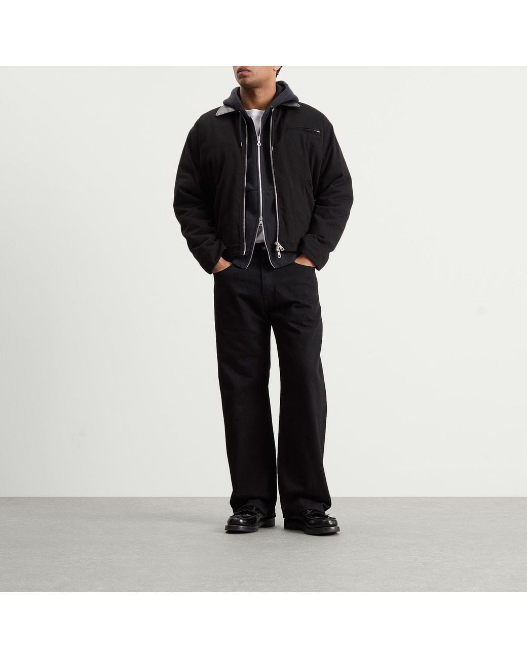 Ronning Black Work Jacket for men