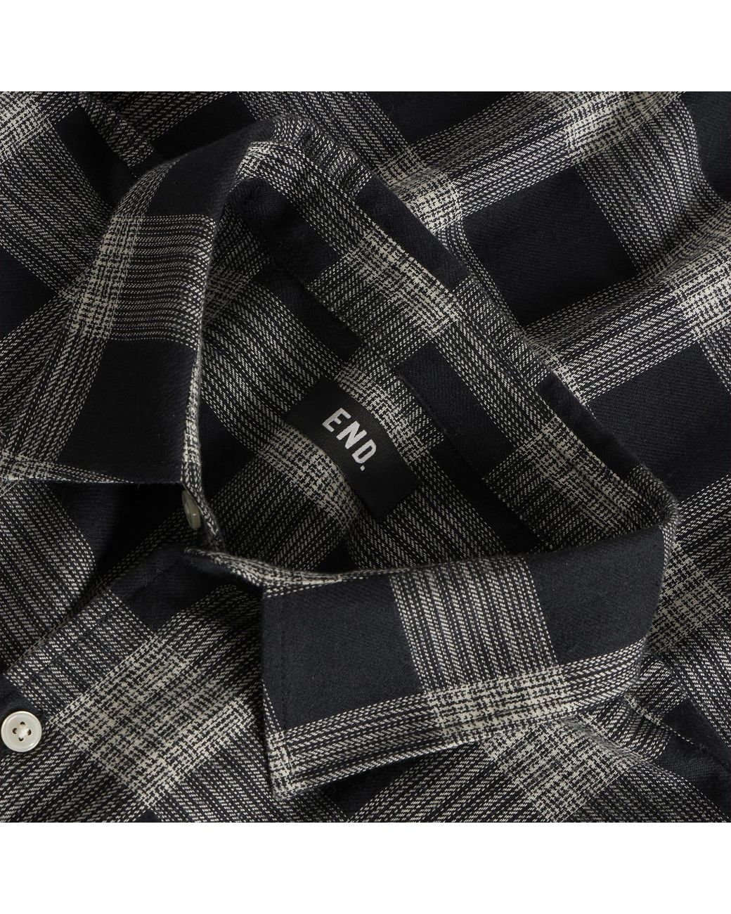 END. Black Semester Shirt for men