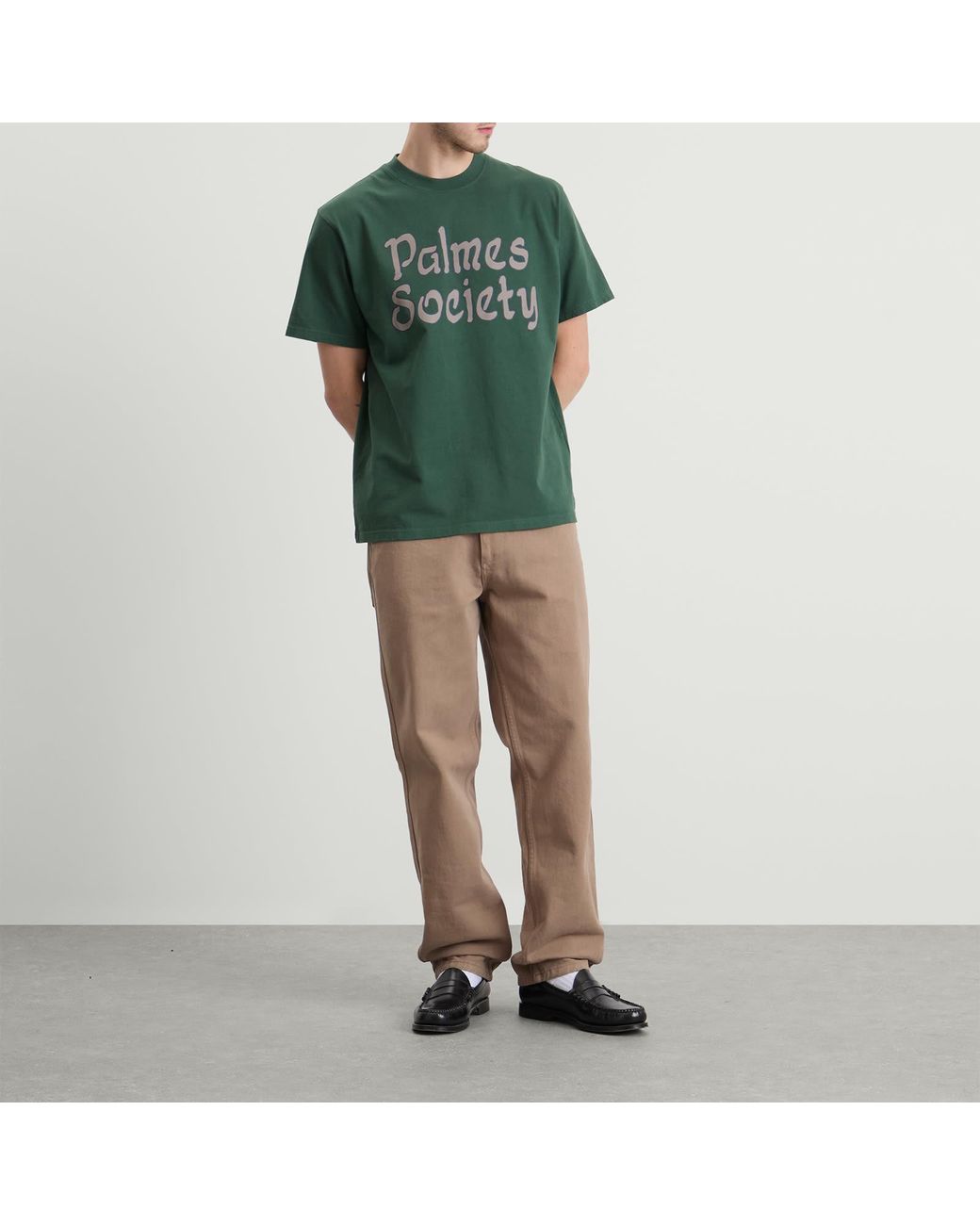 Palmes Green Society T-Shirt for men