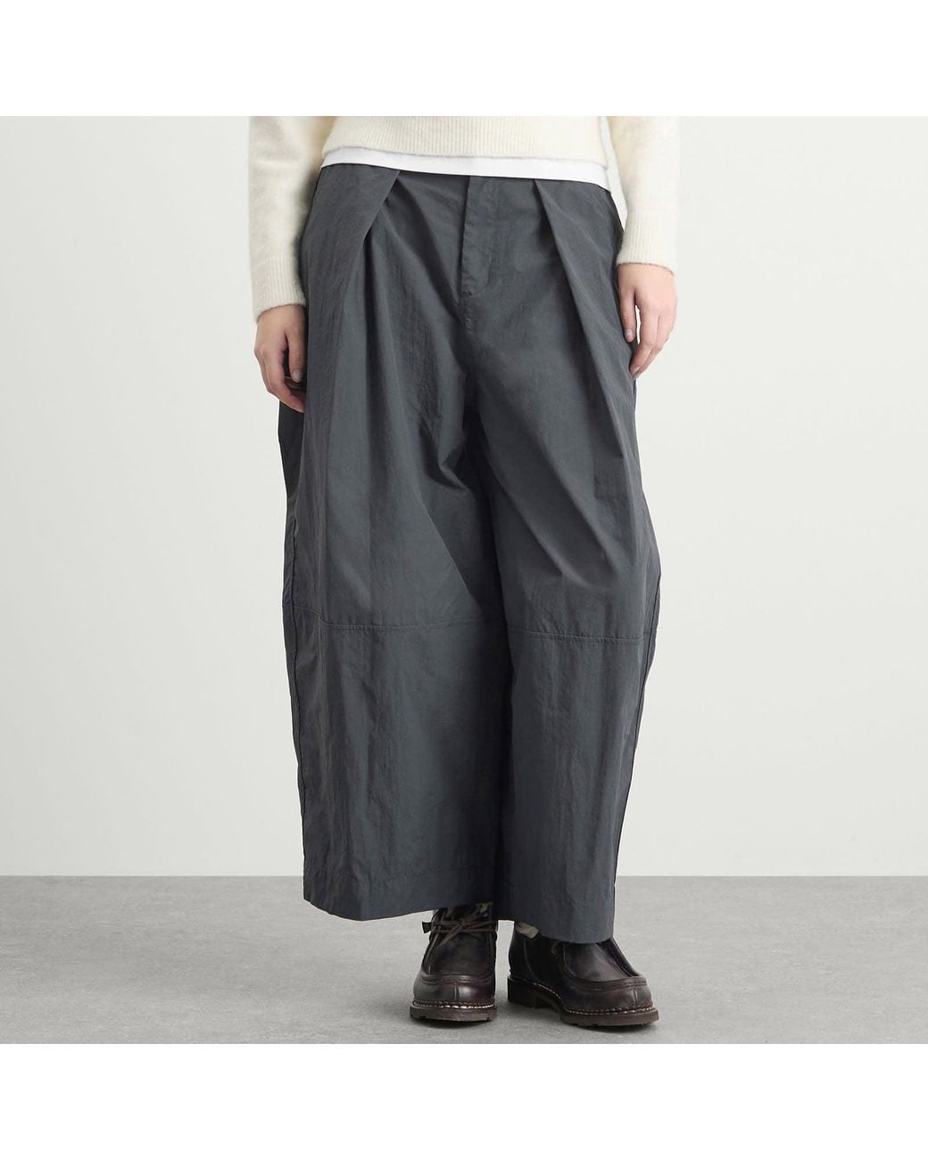 YMC Gray Deadbeat Nylon Trousers