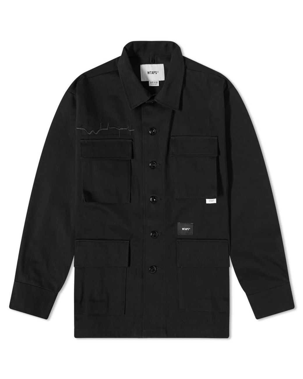 WTAPS Jungle Brain Embroidered Jacket in Black for Men | Lyst WTAPS Jungle Brain Embroidered Jacket in Black for Men | Lyst