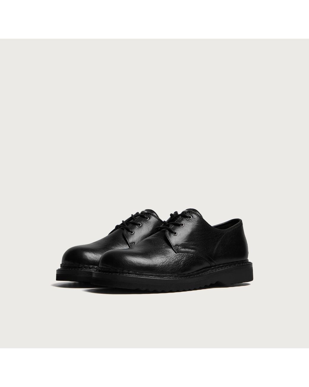 Our Legacy Black Supple Cow Hide Trampler Shoe for men