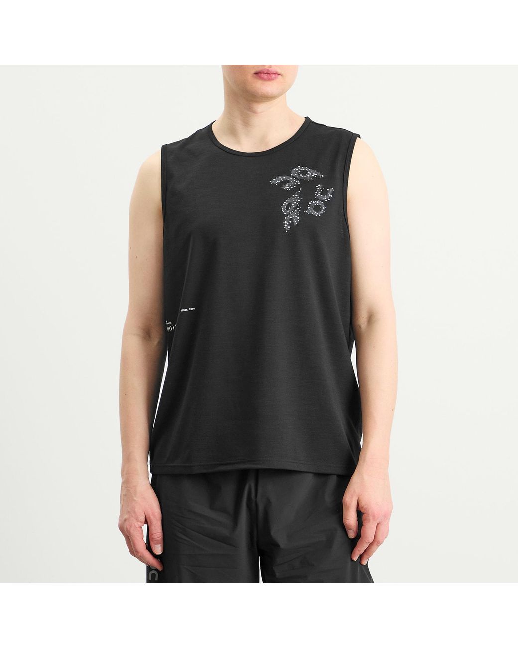 On Shoes Black Run Tank for men