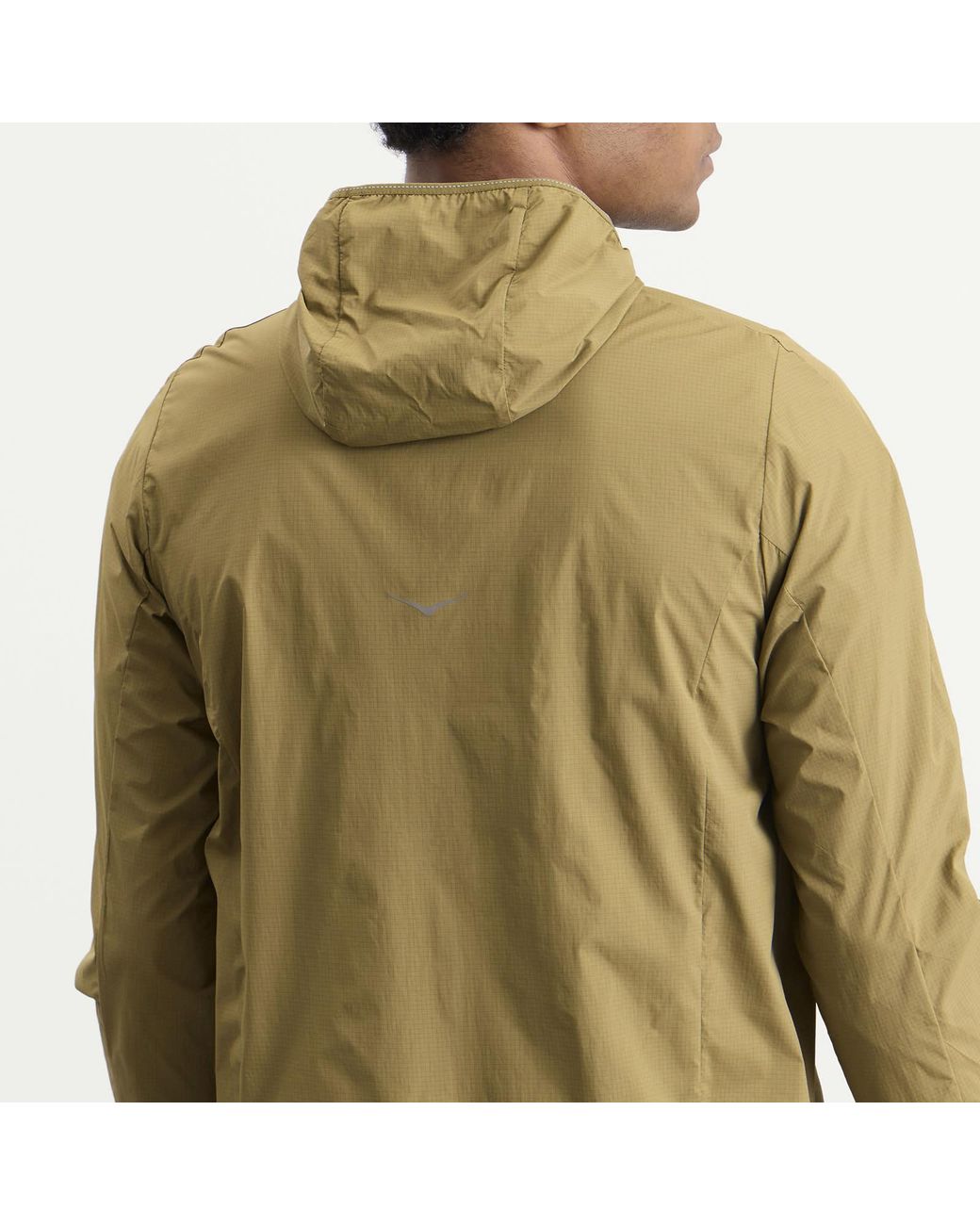Hoka One One Green Skyflow Wind Jacket for men