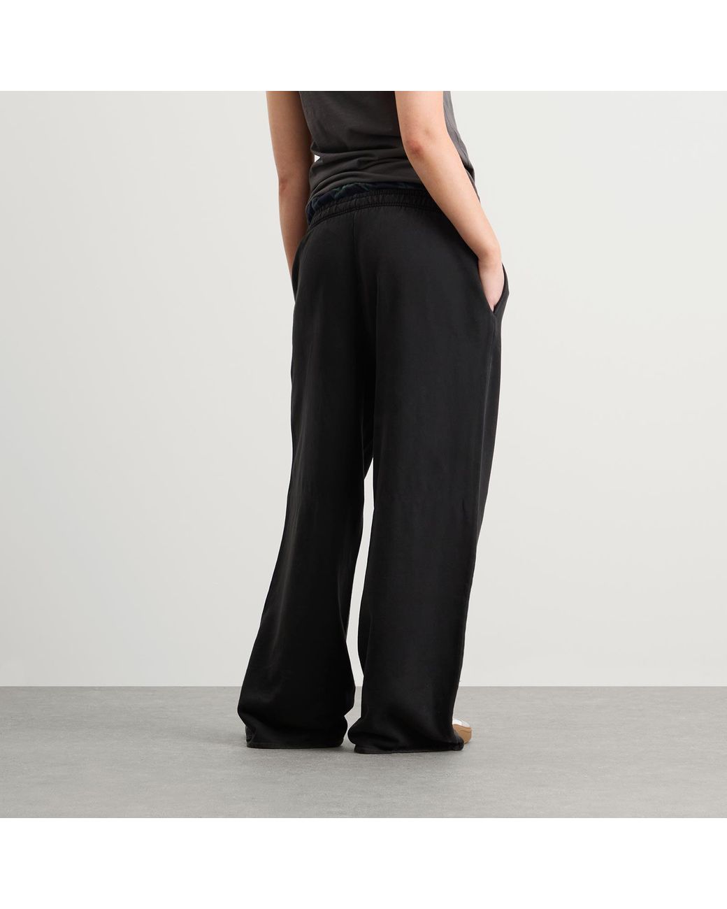 Acne Black Felle Sweatpants With Boxers