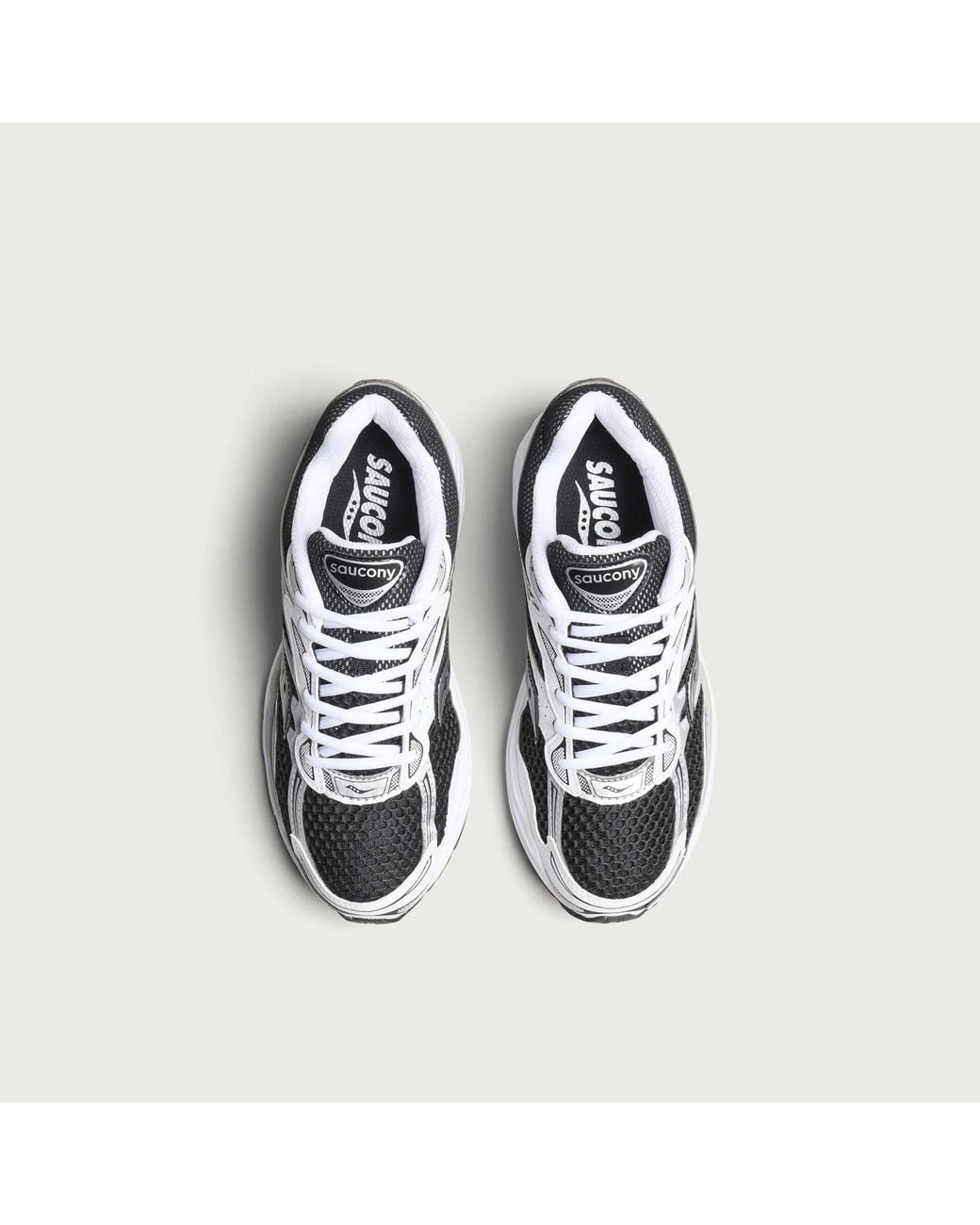 Saucony White Progrid Omni 9 Sneaker