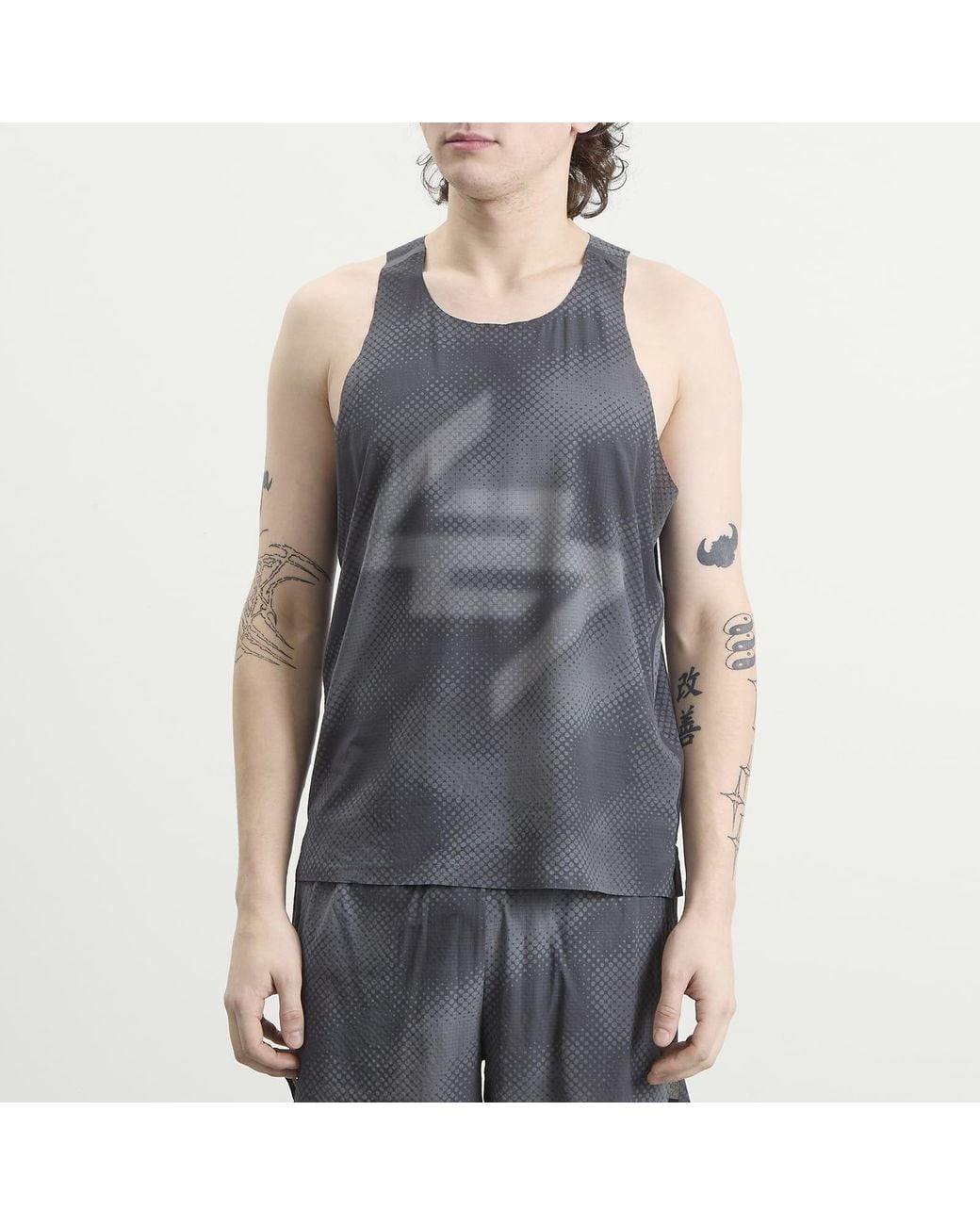 REPRESENT 247 Blue Ultra Singlet for men