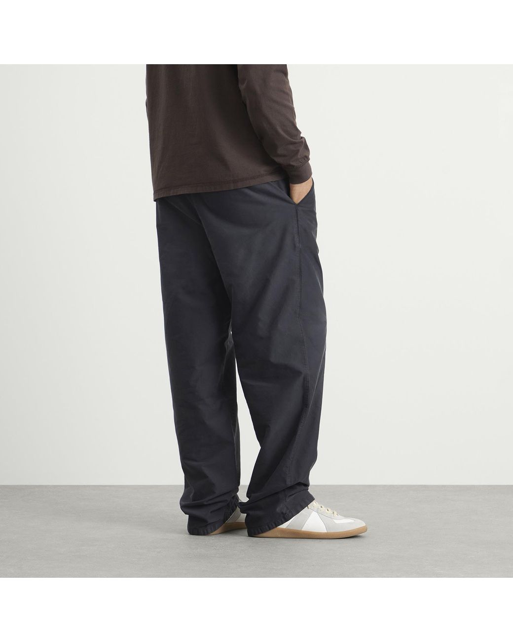 Maison Margiela Gray Cotton Workwear Pant for men