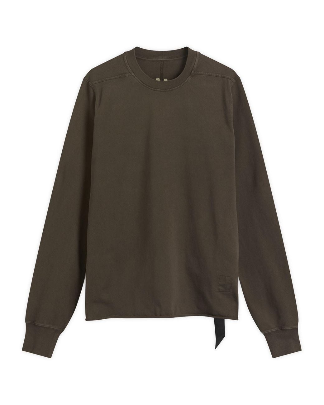 Rick Owens Green Crewneck Sweat for men