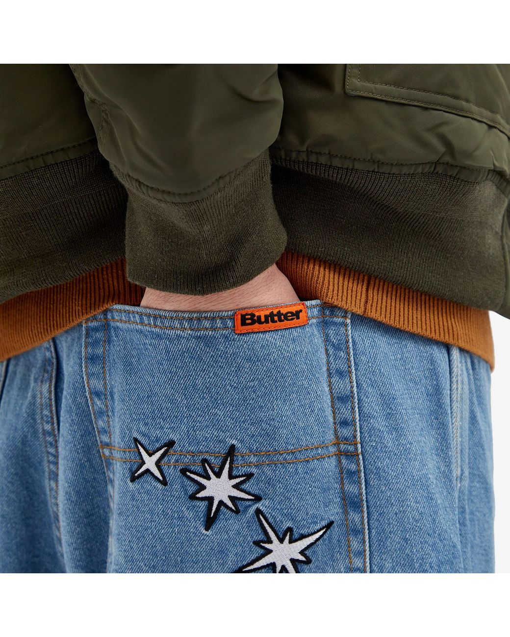 Butter Goods X Disney Fantasia Baggy Denim Jeans in Blue for Men