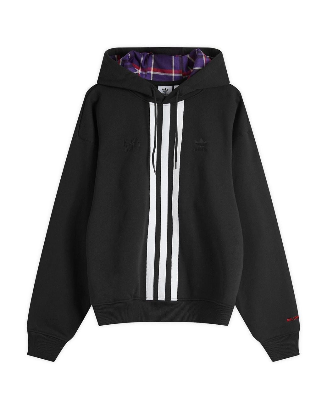 adidas X Korn Hoodie in Black for Men | Lyst UK