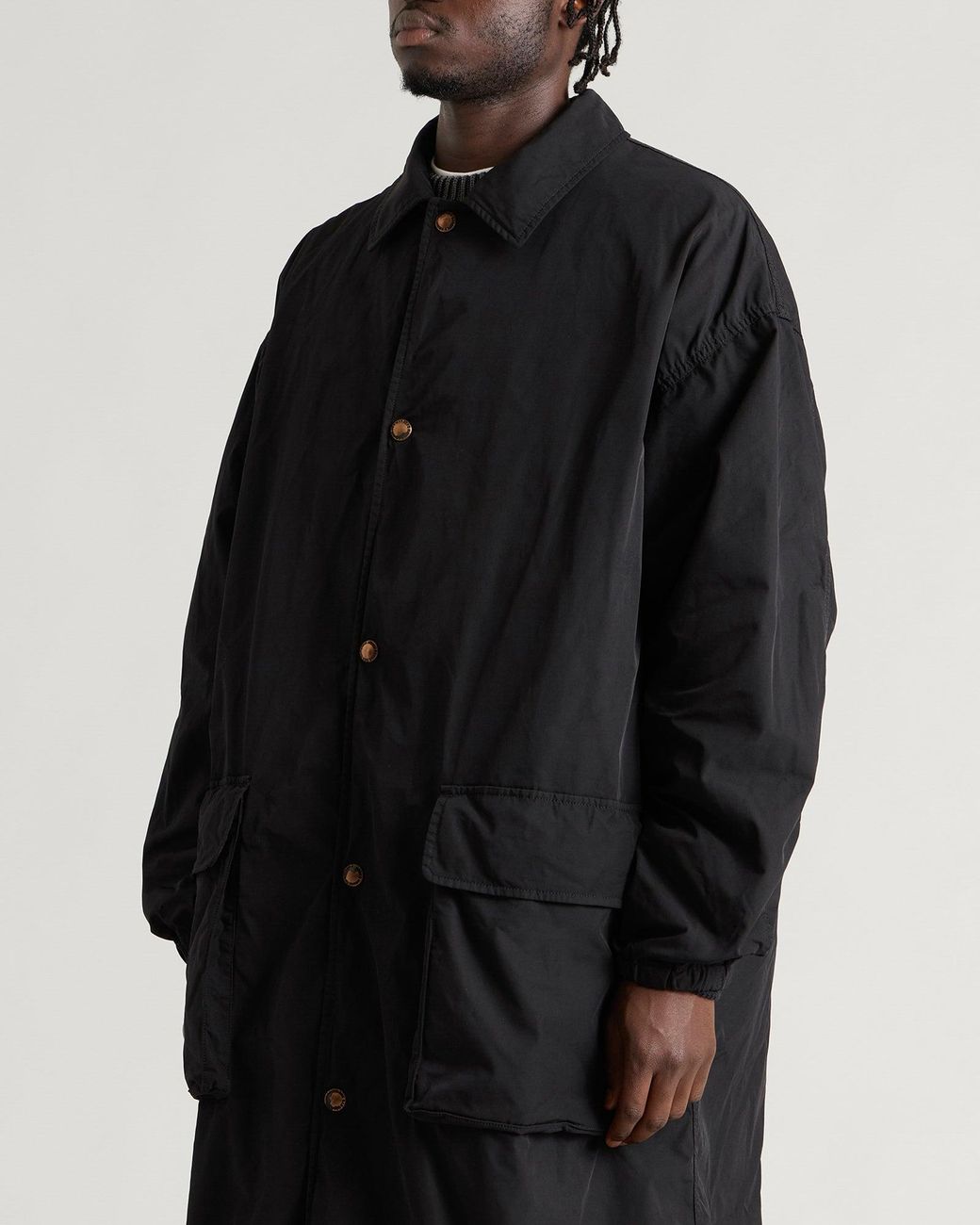 Comme des Garçons Black Light Weight Lined Coat Jacket for men