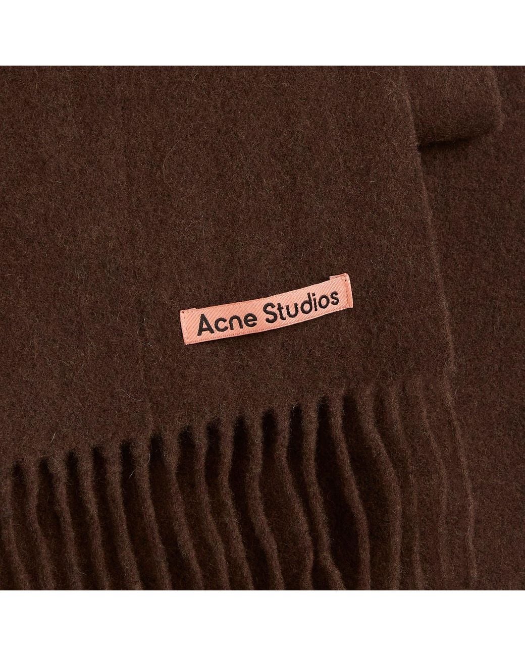 Acne Brown Canada Skinny New Scarf for men