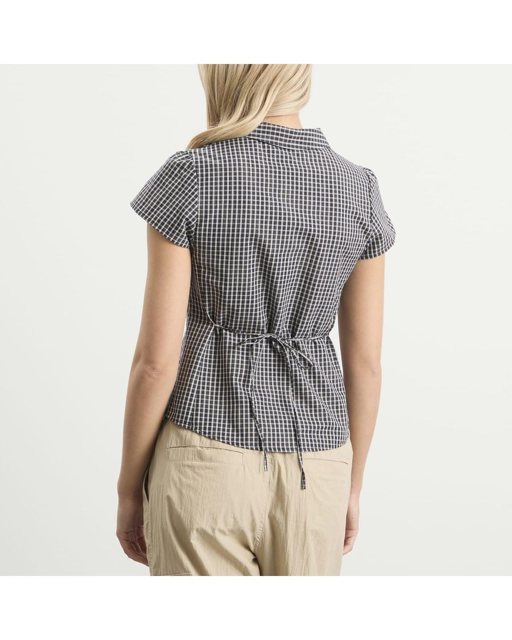 DUNST Gray Blouse