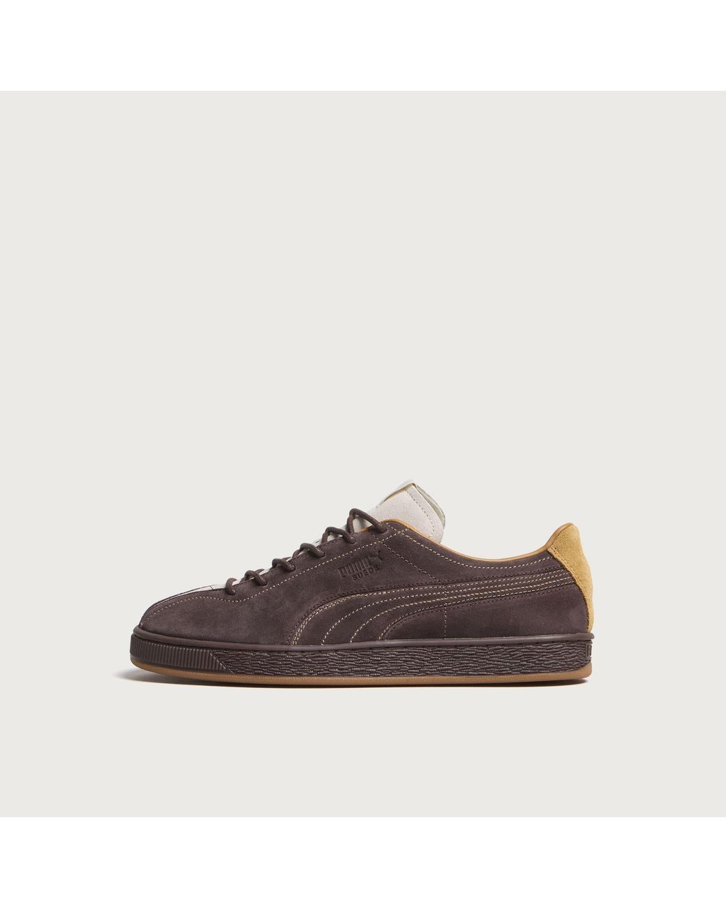 PUMA Brown X Le Père Suede Sneakers for men