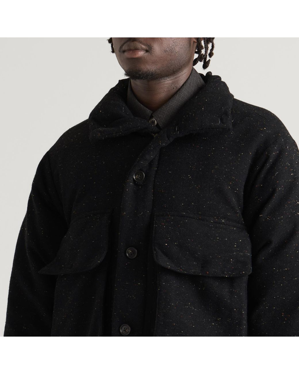 Ganter Black Down Peveril Jacket for men