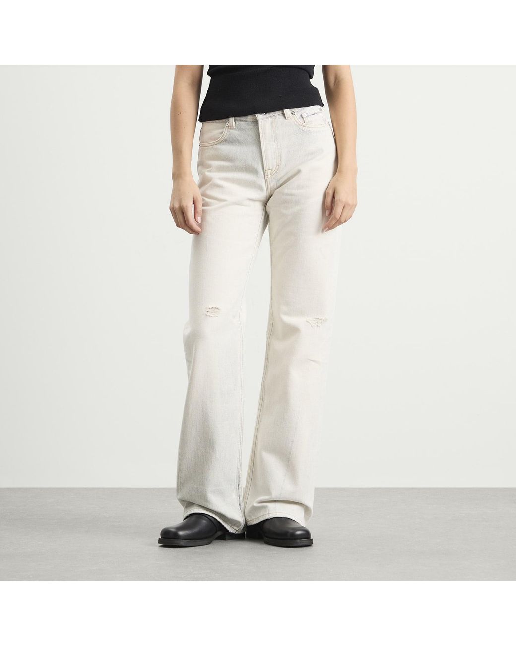 Our Legacy Natural Wata Cut Jeans