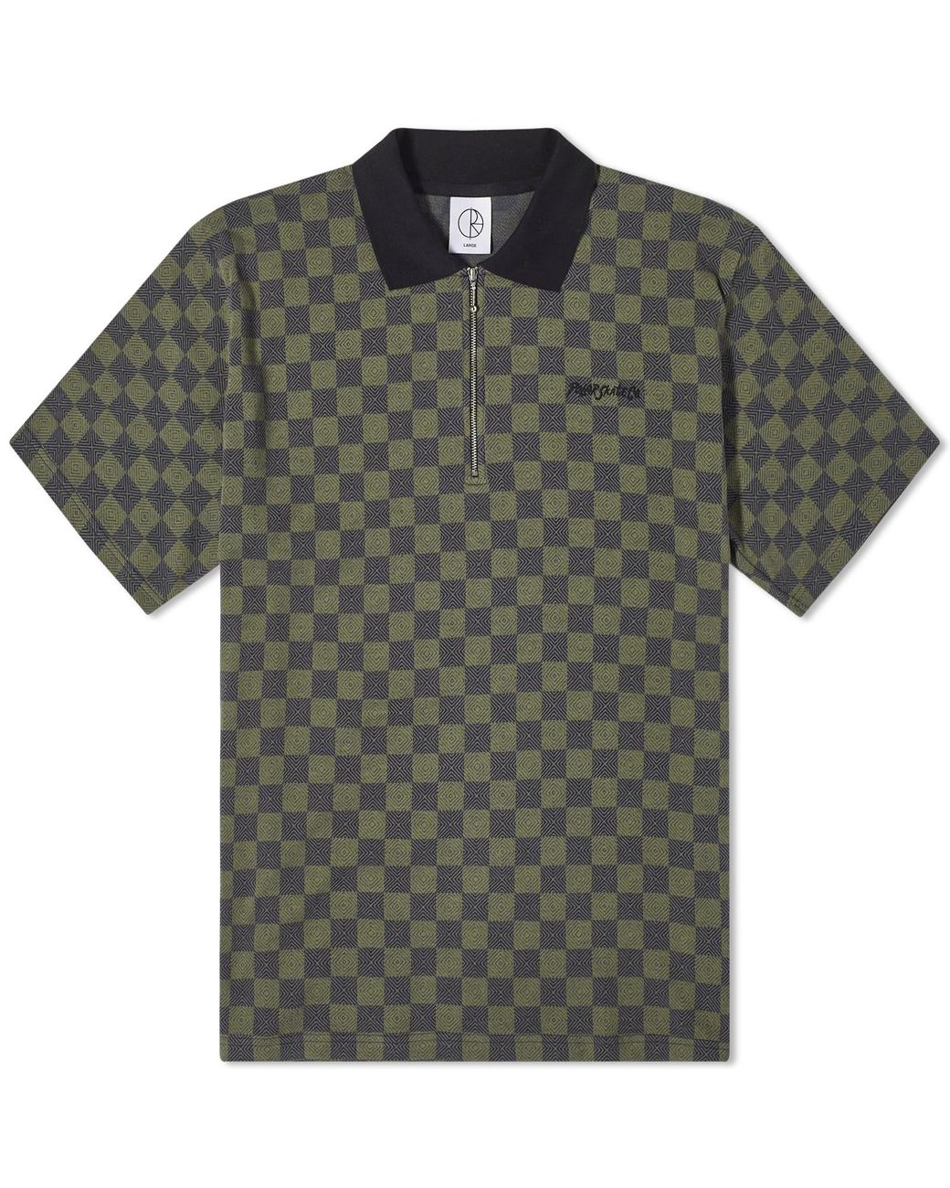 POLAR SKATE Jacques Polo Shirt in Green for Men | Lyst POLAR SKATE Jacques Polo Shirt in Green for Men | Lyst
