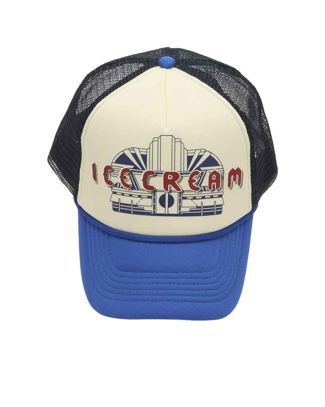 ICECREAM Blue Diner Trucker Cap for men