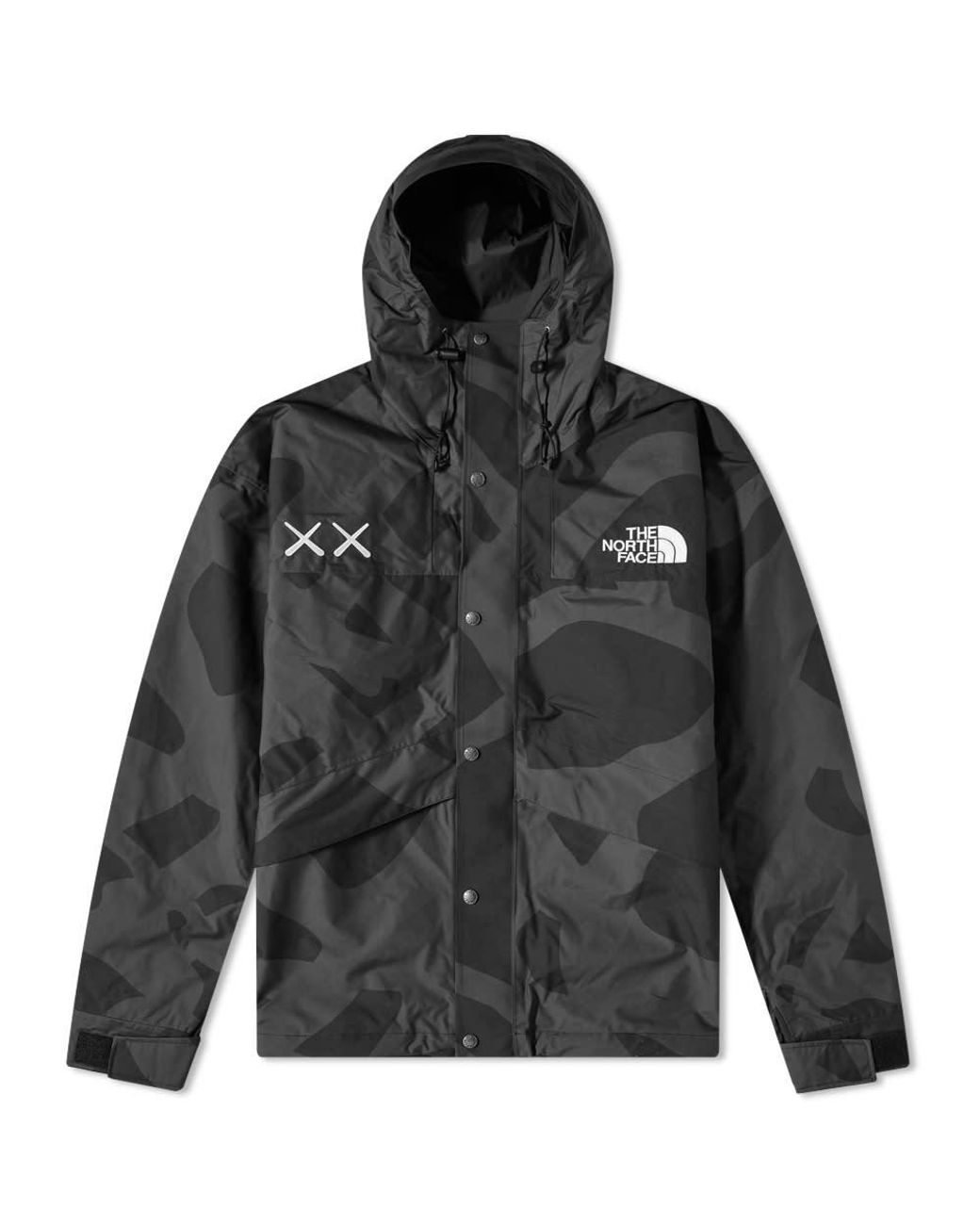 The North Face X Kaws Retro 1986 Mountain Jacket in Black for Men Lyst