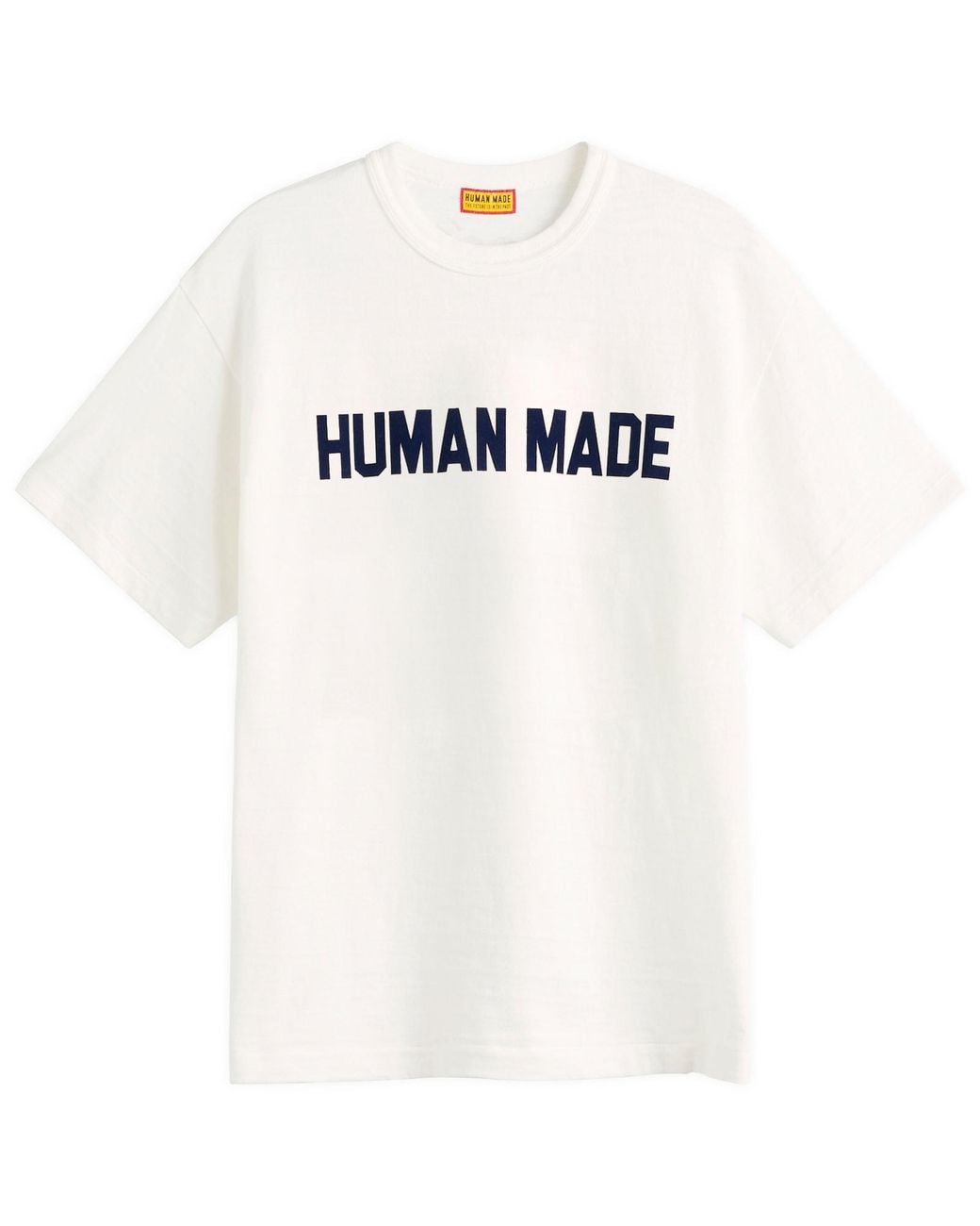 Human Made White Graphic Logo T-Shirt for men