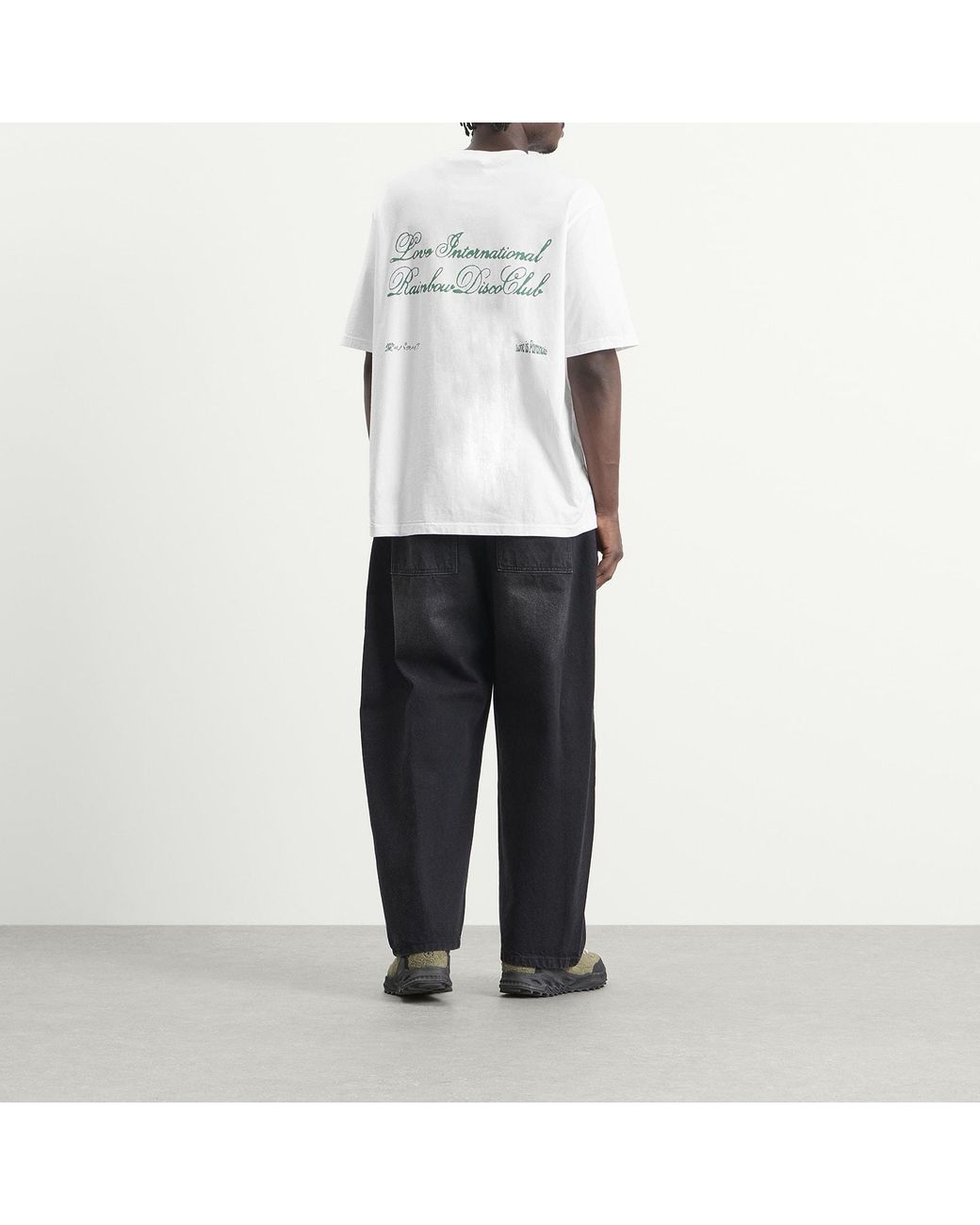 ACMH by Magic Castles White X Love International Disco T-Shirt for men
