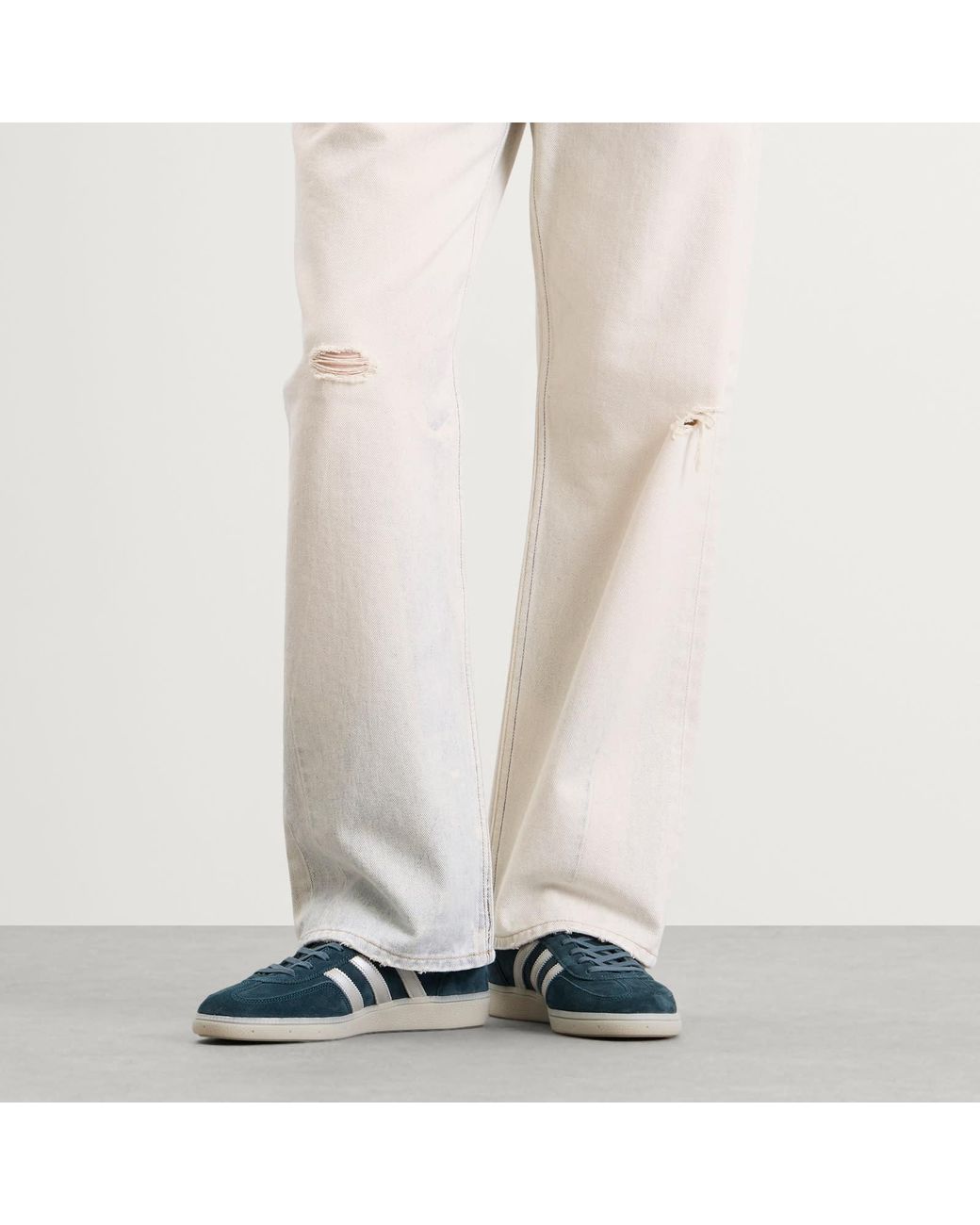 Adidas Blue Handball Spezial Mig Sneaker for men