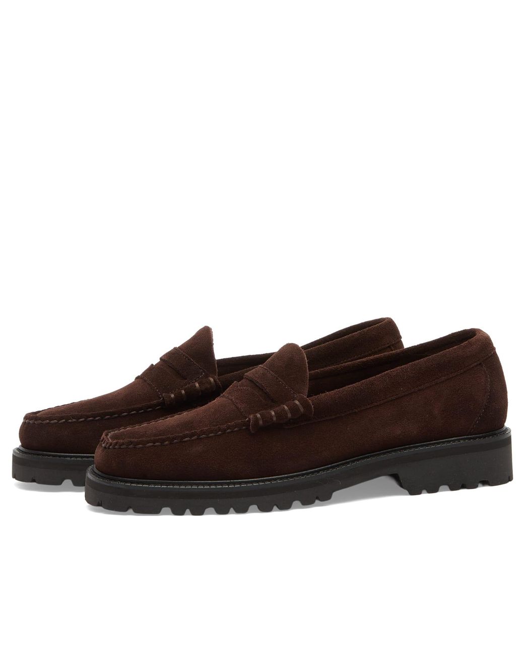 G.H.BASS Brown Larson 90S Loafer for men