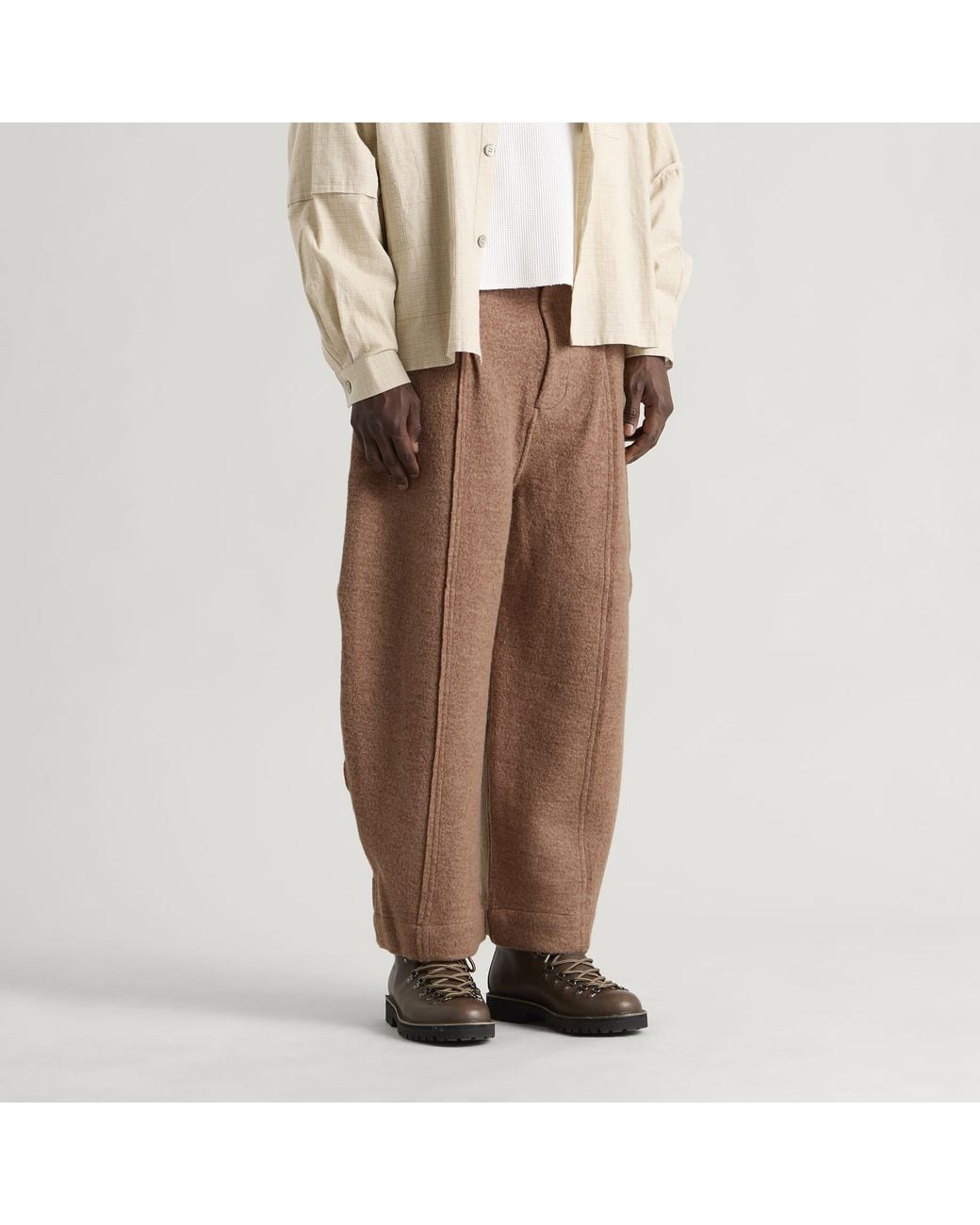 Ganter Brown Cottonopolis Trousers for men