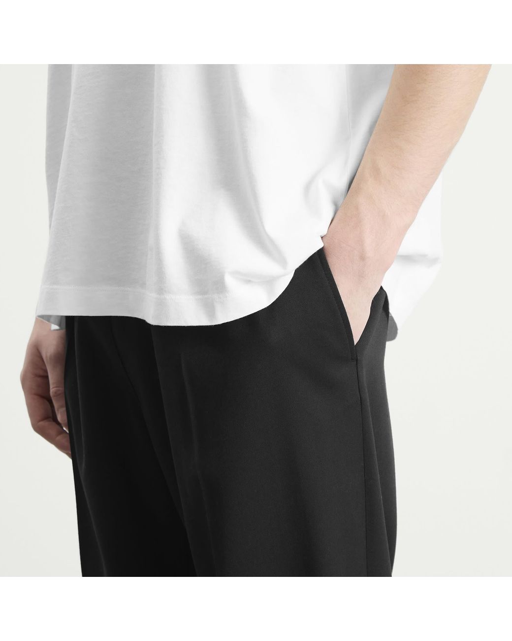 Maison Margiela Gray Tailored Wool Pants for men