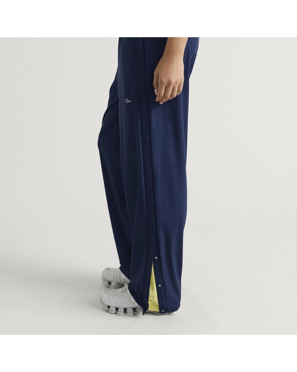 Dime Blue Athletic Snap Pants