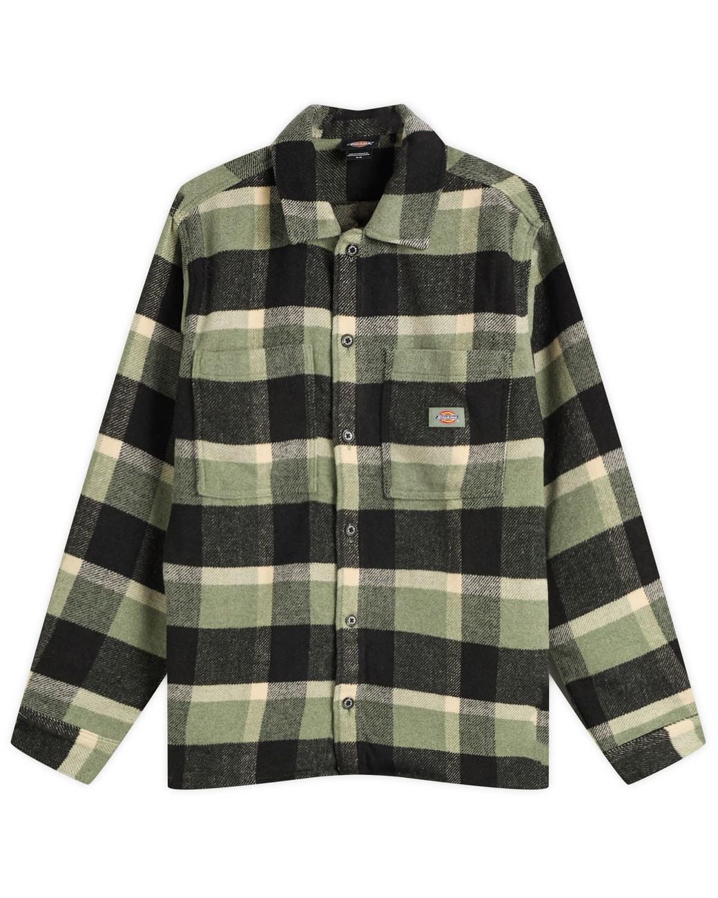 Dickies Green Plaid Coaling Shirt for men
