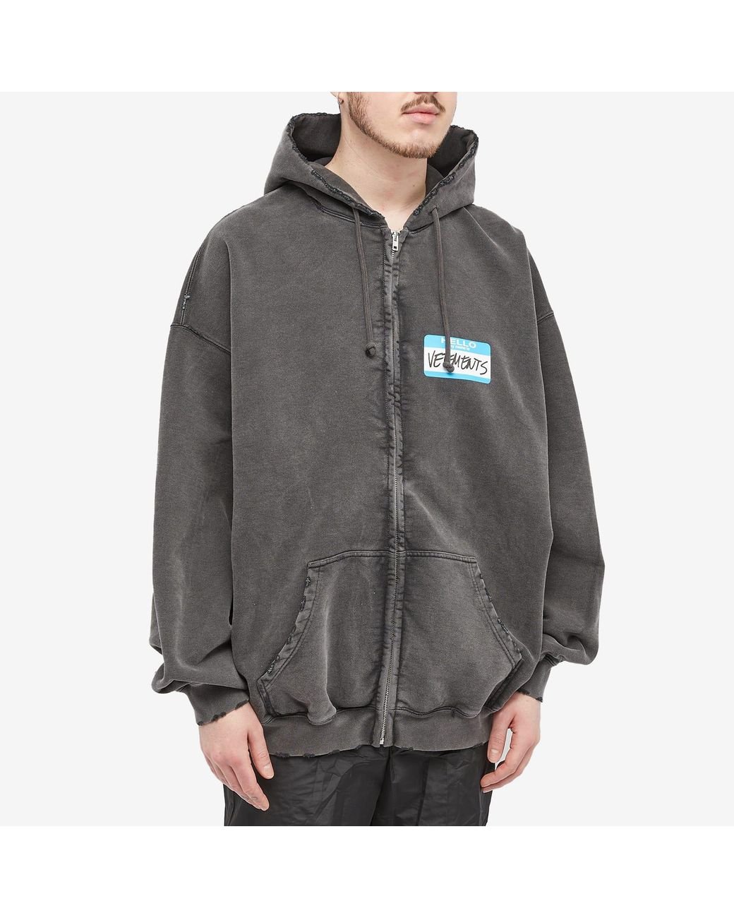 I AM WHAT I AM「zip Up Sweatshirt - GRAY」 Zip-Up Hoodie - Non-Branded – INTO THE AM