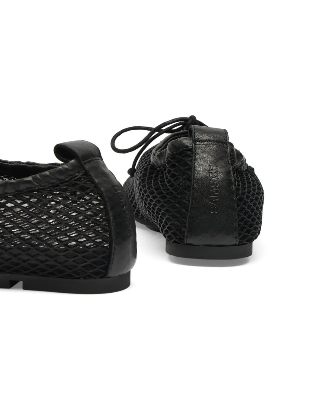 Samsøe & Samsøe Salilli Ballerina in Black | Lyst