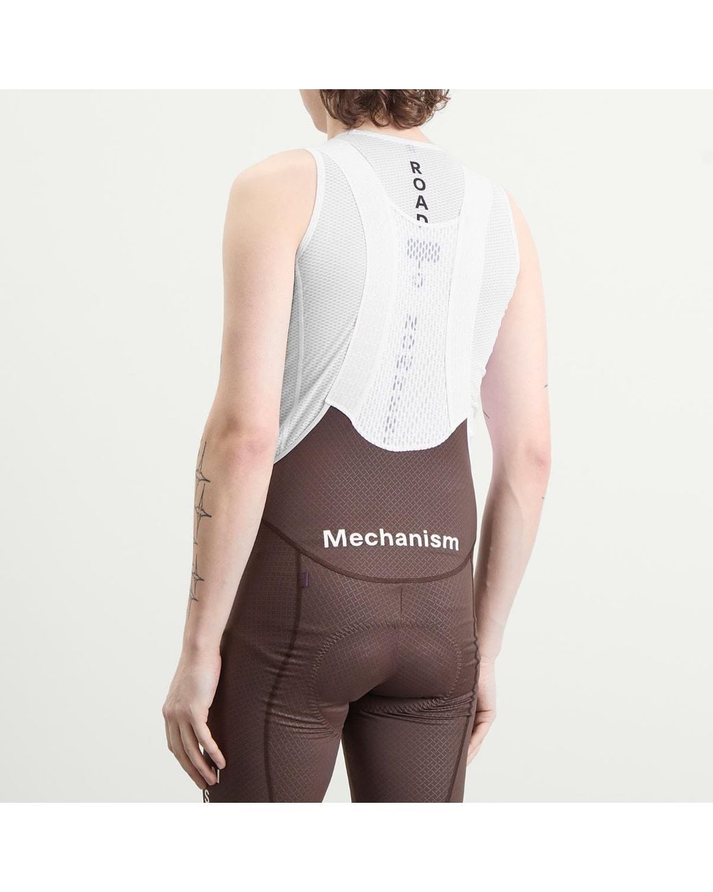 Pas Normal Studios White Sleeveless Base Layer for men