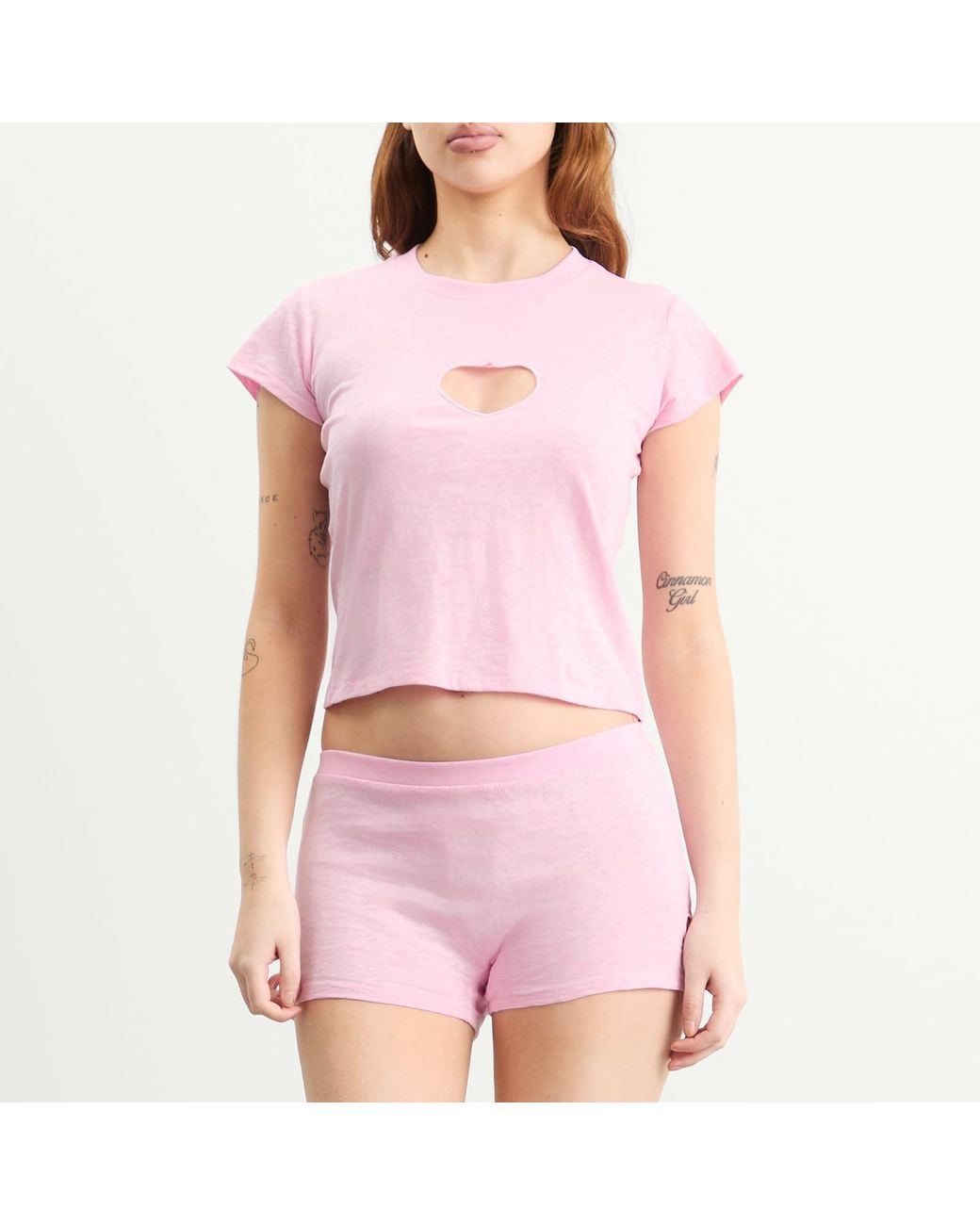 Skims Pink Worn