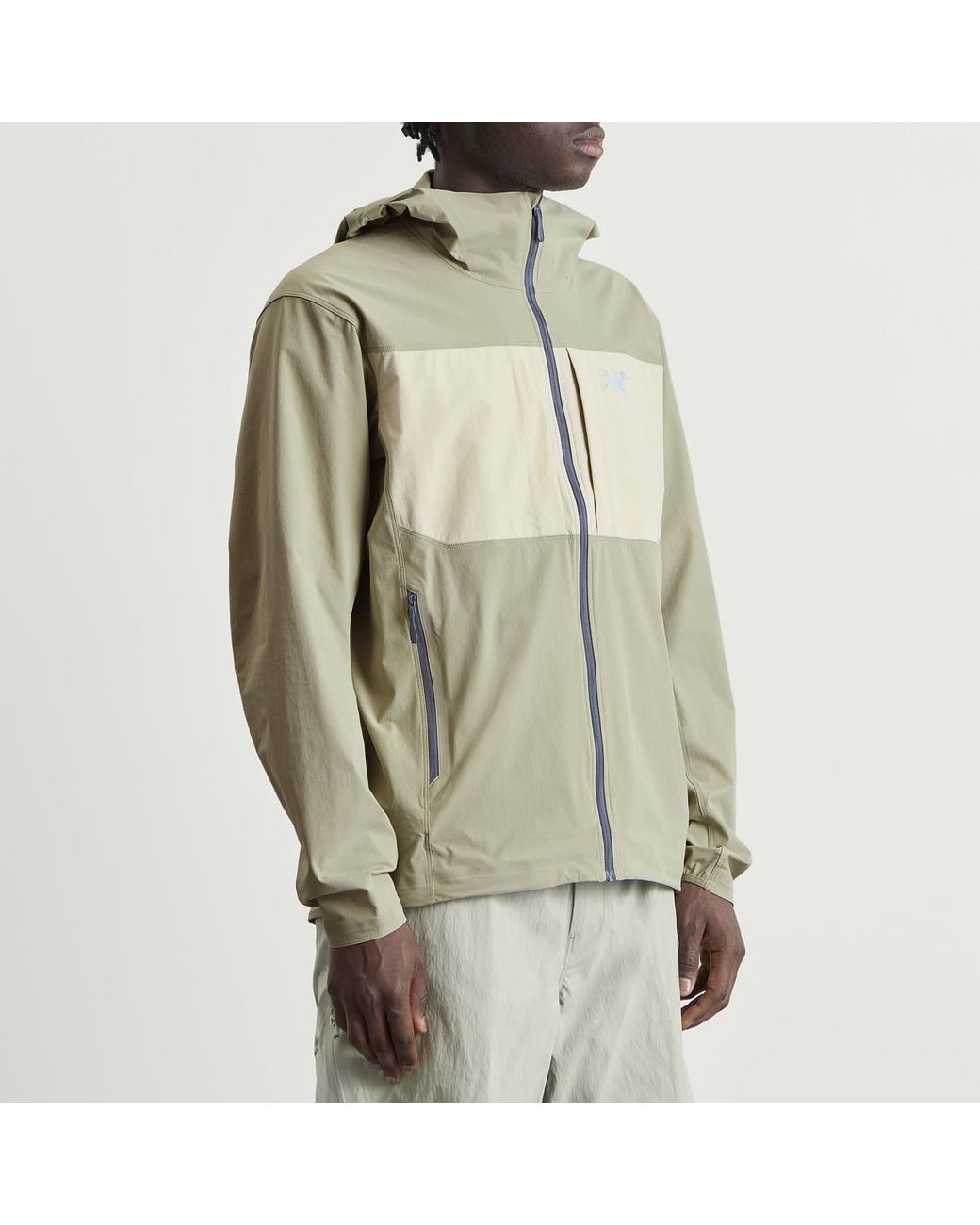 Arc'teryx Green Gamma Lightweight Hooded Jacket for men