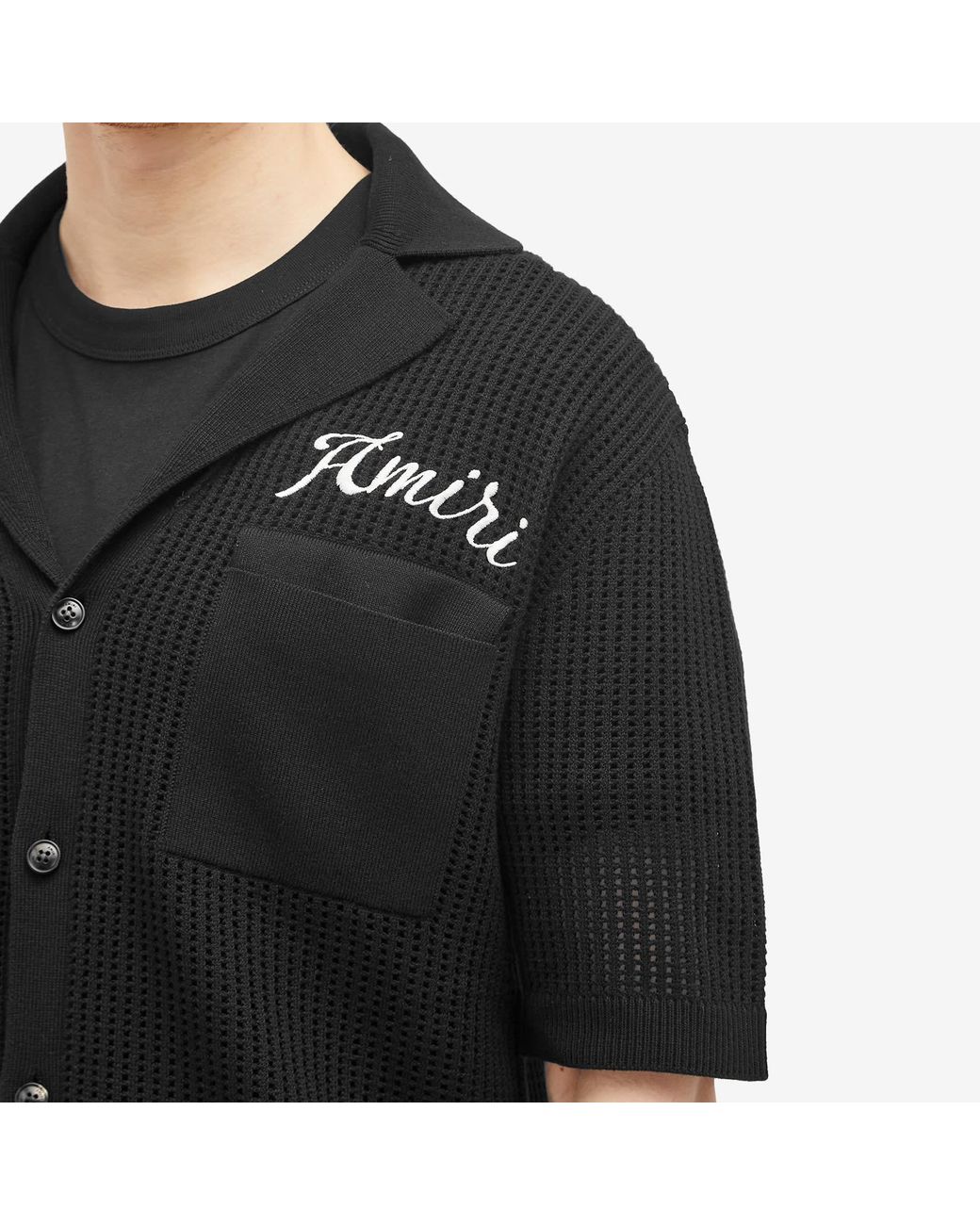 【送料関税込】AMIRI Short Sleeve Mesh Polo AMIRI Short Sleeve Mesh Polo Sand | END. (AR)
