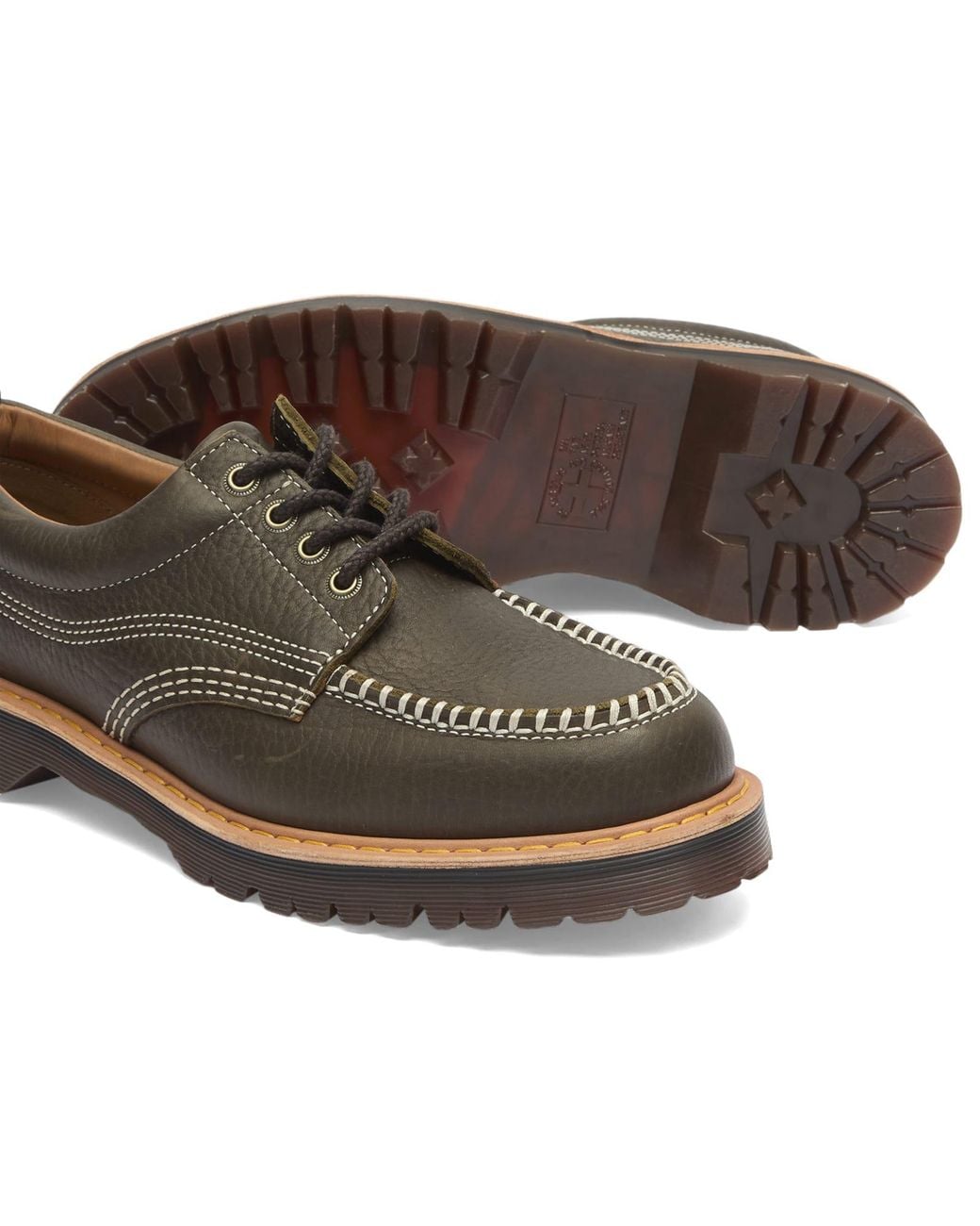 Dr. Martens Brown Lowell Shoe for men