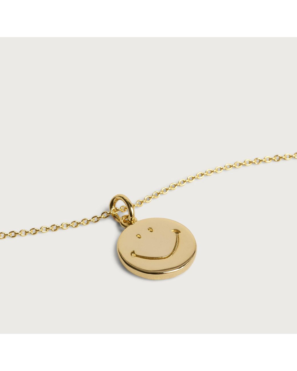 Needles Metallic Plate Pendant Necklace for men