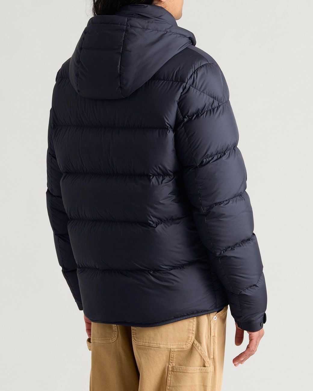 Moncler Blue Tygid Padded Jacket for men