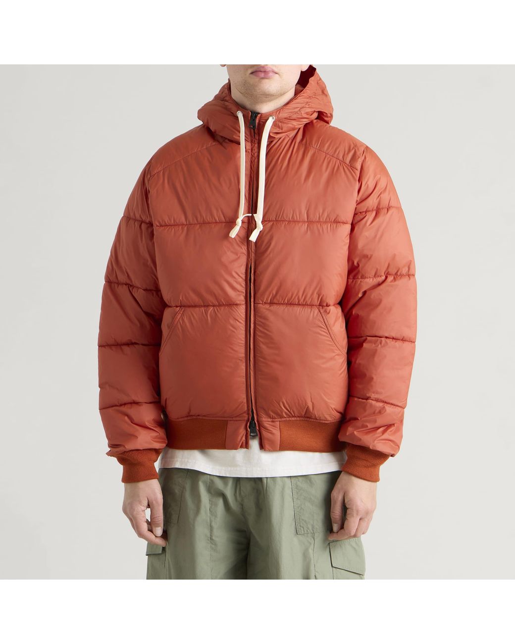 Big Rock Candy Mountaineering Orange Alpine Puffer Jacket for men