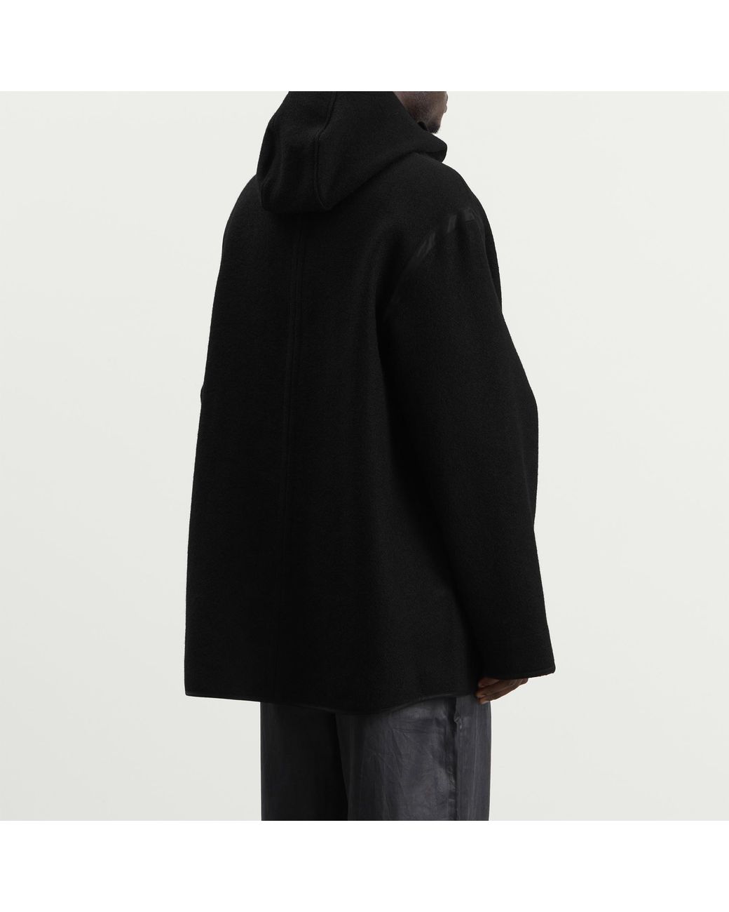 Our Legacy Black Stamped Wool Liner Jacket for men