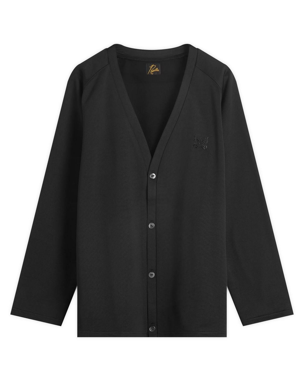 Needles V-Neck Cardigan in Black for Men | Lyst
