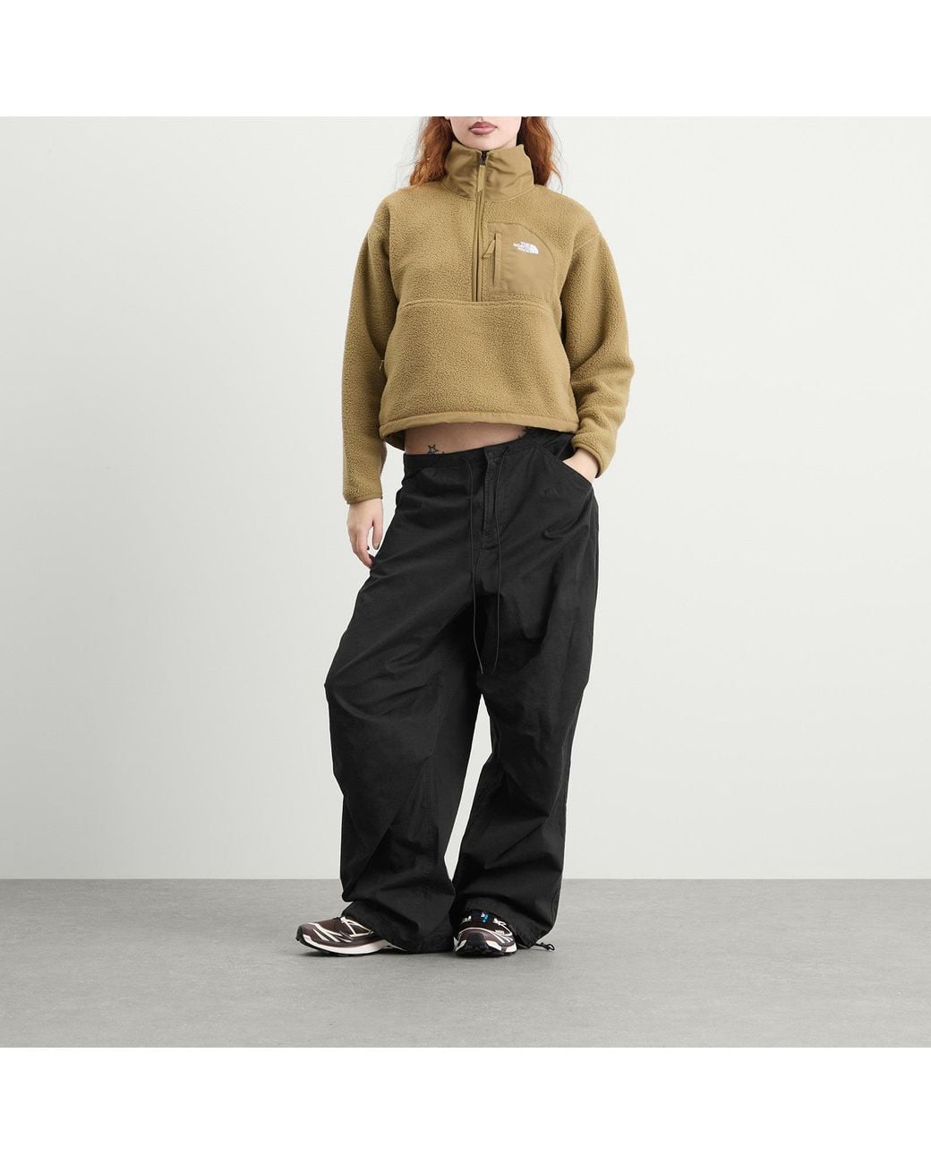The North Face Natural Yumiori Off Peak Half Zip Jacket